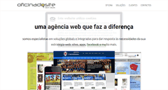 Desktop Screenshot of oficinadosite.pt